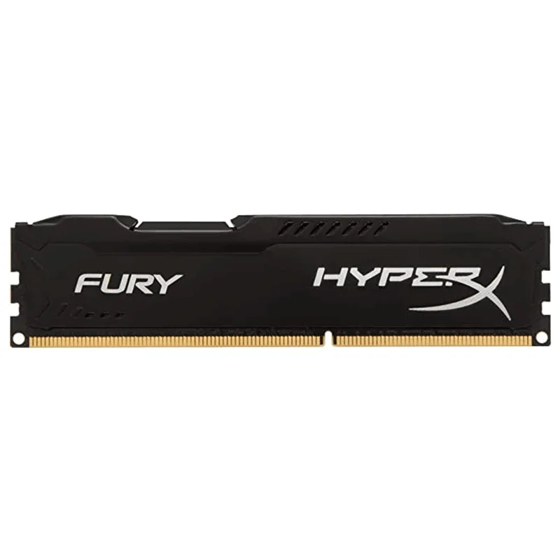 HyperX Fury DDR3 DDR4 RAM, DIMM PC3-12800 PC4-25600, 4GB, 8GB, 16GB, 1333MHZ, 1600MHZ, 1866MHZ, 2400MHZ, 2666MHz, 3200MHz