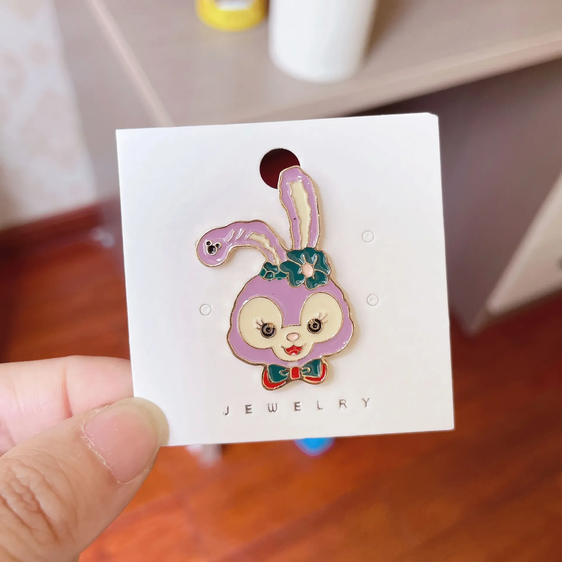 디즈니 만화 브로치 릴로 & 스티치 애니메이션 피규어, 곰돌이 푸 미키 미니 배지 에나멜 라펠 핀, 패션 주얼리 선물