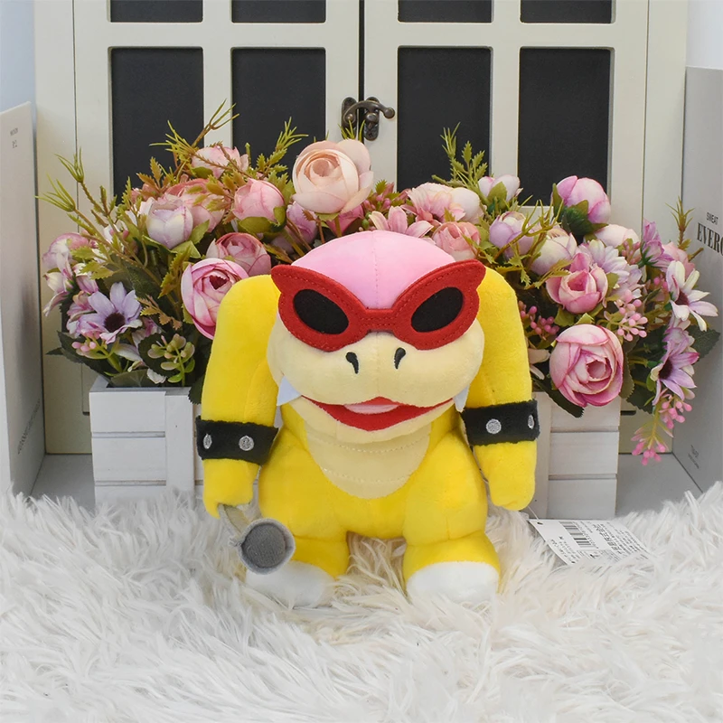 마리오 브라더스 루이지 보우저 JR, 24 가지 스타일 공주 복숭아 모자 동키 콩 로이 봉제 장난감, 모튼 토아데, 루드비그 카피 봉제 인형