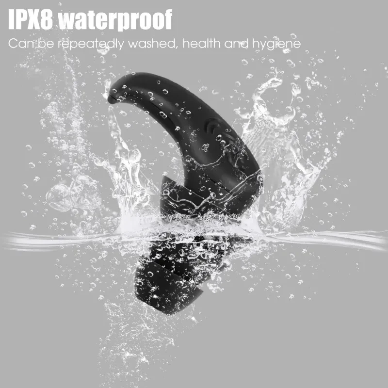 소음 방지 실리콘 귀마개, 방수 수영 귀마개, 수면 다이빙, 서핑, 부드럽고 편안함, 국가 수영 귀 보호대