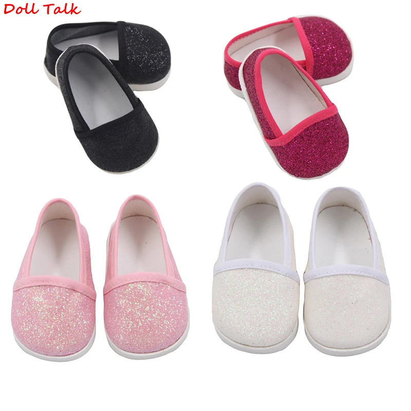 인형 신발 7 cm 귀여운 활 만화 해골 미니 신발 18 인치 미국 및 43cm 아기 새로운 브라운 인형 소녀 장난감, 1/3 BJD & oc 인형 부츠