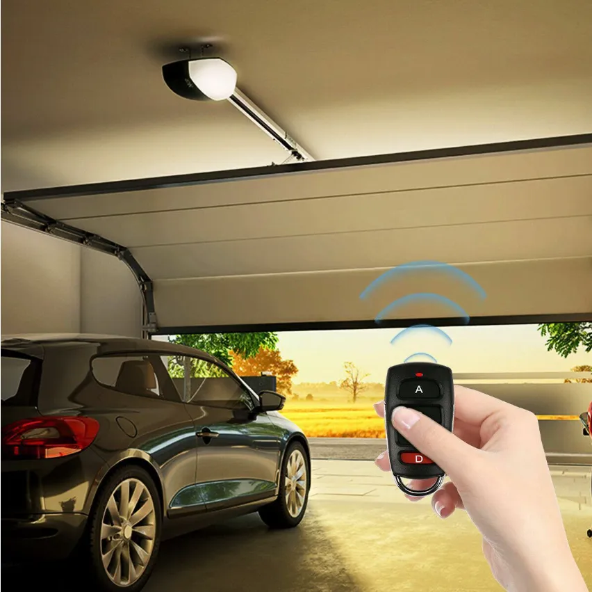 게이츠용 자동 복제기, 433 Mhz 고정 학습 코드, 범용 차고 리모컨, 433 mhz 명령 복제