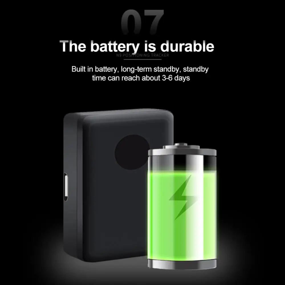 N9 무선 GSM 청취 오디오 버깅 감시 음성 감지 자동차 GPS 트래커, 실시간 청취 오디오 도청 태핑 장치