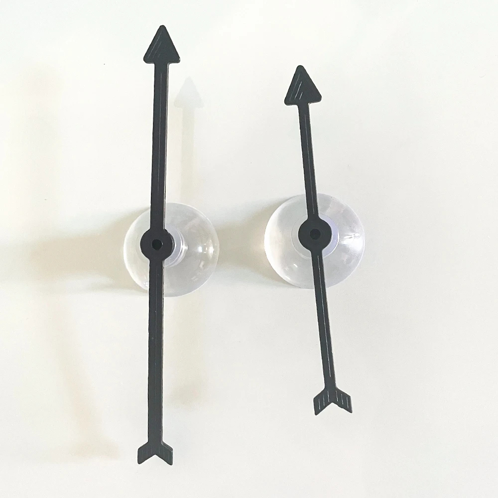 게임 스피너 플라스틱 화살표 스피너, 흡입 컵 보드 화살표 장난감, 파티 학교 홈 사용, 4 인치