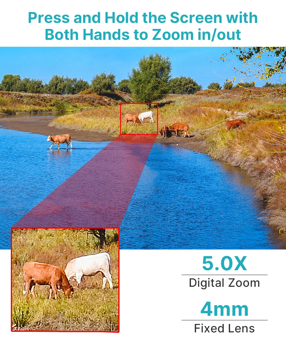 SOVMIKU 스마트 와이파이 PTZ 카메라, 홈 보안 보호, 5 배 디지털 줌, AI 인간 감지, ONVIF 무선 CCTV IP 카메라, 4K, 8MP