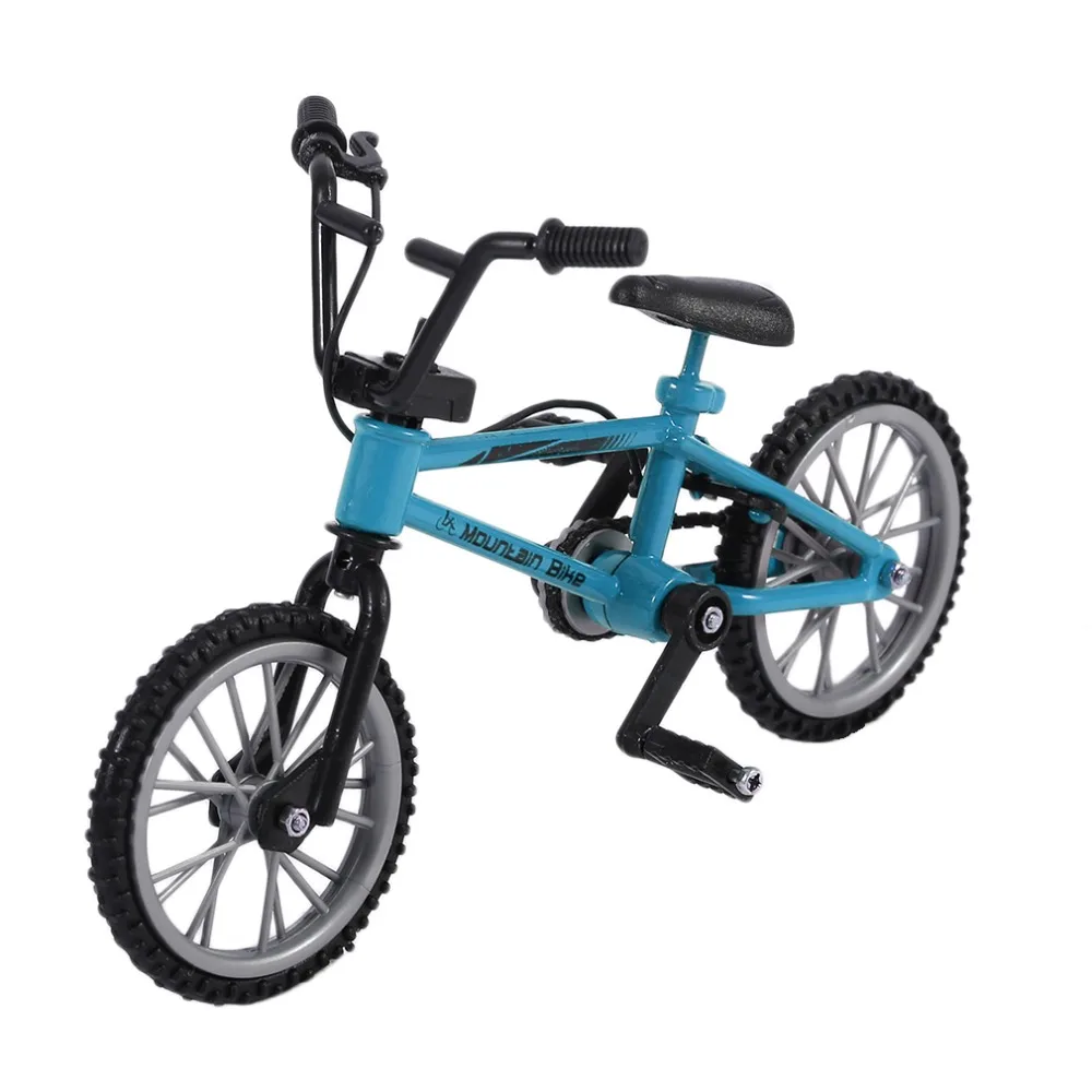 18:1 레트로 합금 미니 핑거 BMX 자전거 조립 자전거 모델 장난감 가제트 선물 장난감 모델, 어린이용 미니 휴대용 자전거