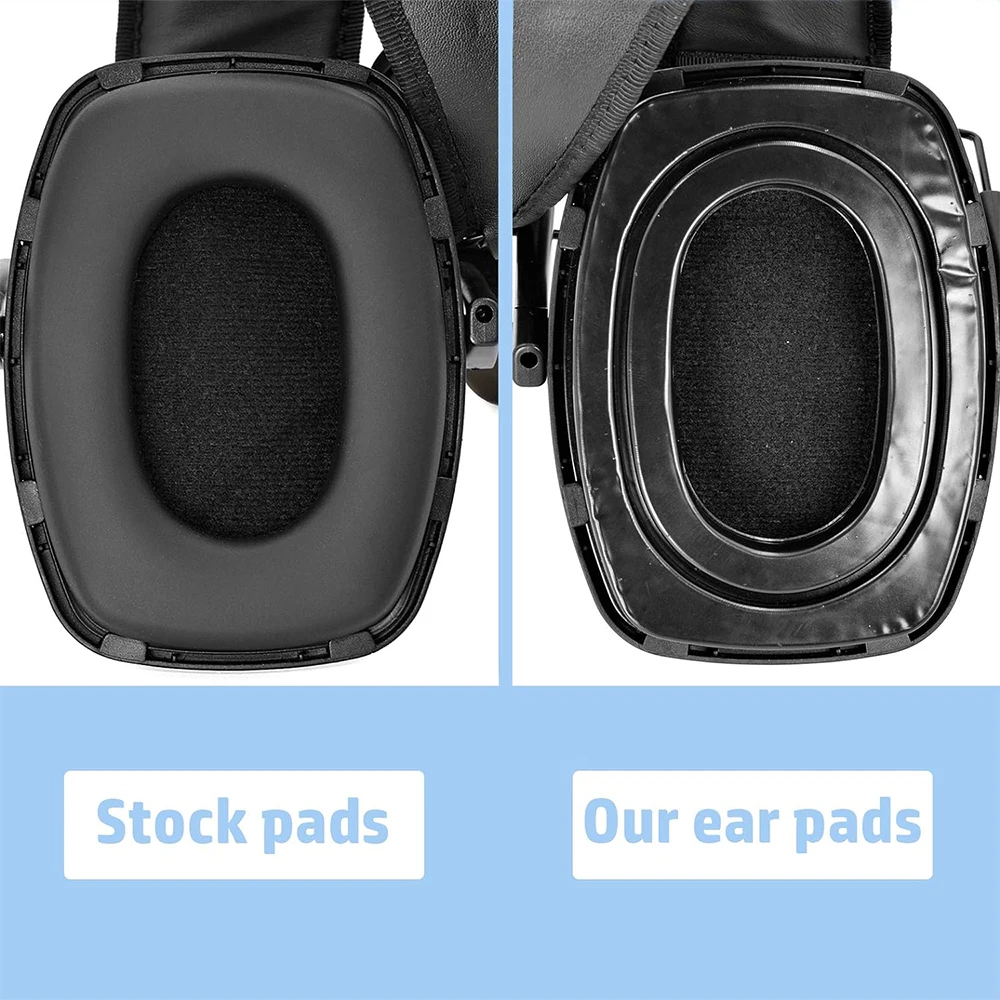 하워드 레이트 바이 하니웰 임팩트 슈팅 스포츠 프로 싱크 라이트닝 이어머프, 전술 1 쌍 젤 이어 패드