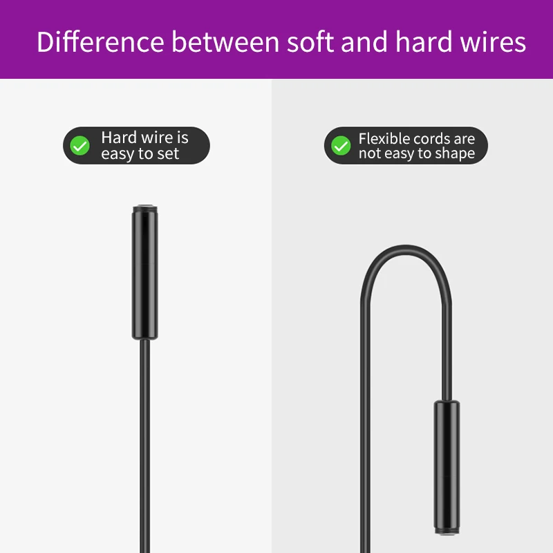 5.5 안드로이드 내시경 검사 카메라, 3 in 1 카메라, USB, 마이크로 USB, C타입, 휴대폰용 방수, 8mm