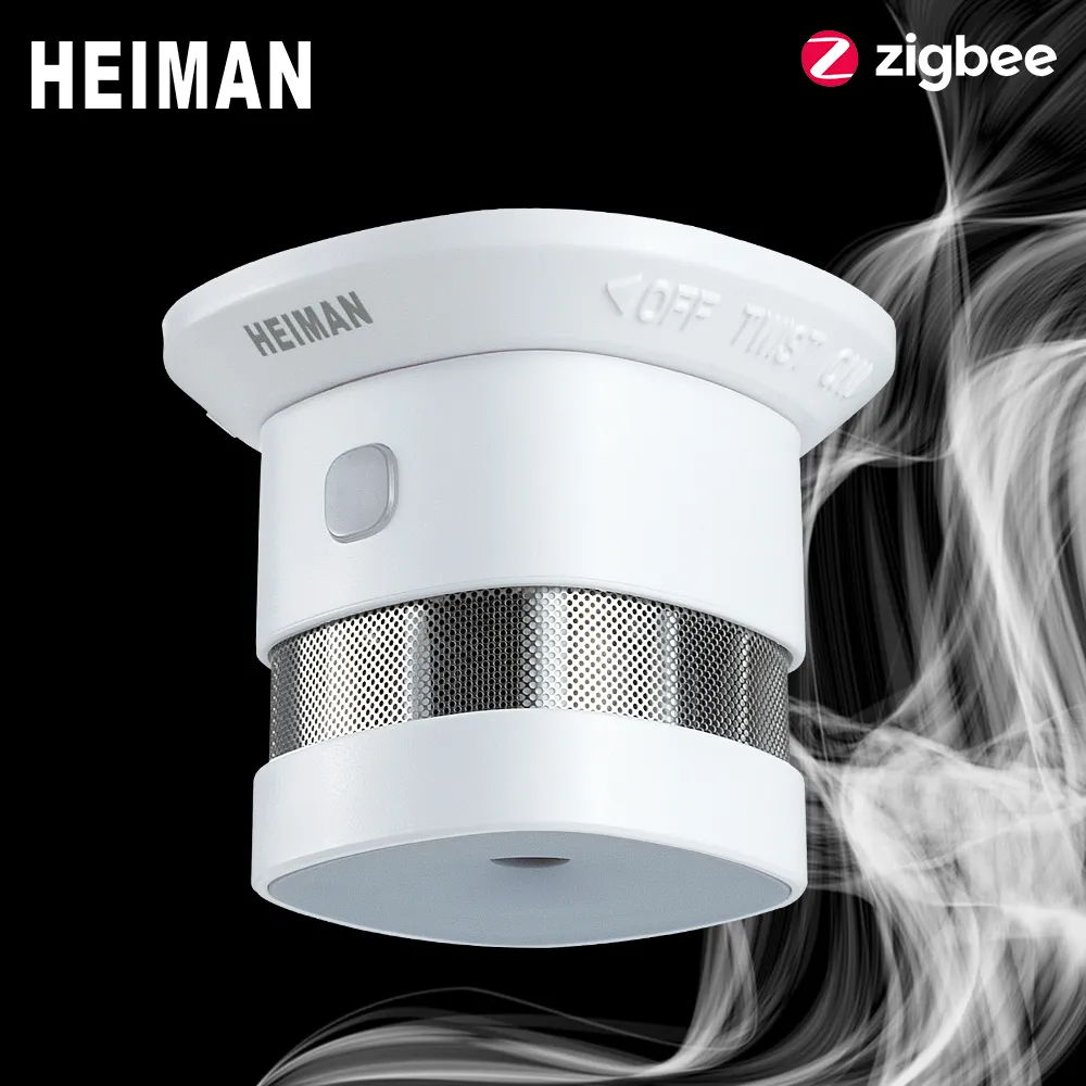 HEIMAN-Zigbee 3.0 화재 경보 연기 감지기 스마트 홈 시스템, 2.4GHz 고감도 안전 예방 센서 무료 배송 title=HEIMAN-Zigbee 3.0 화재 경보 연기 감지기 스마트 홈 시스템, 2.4GHz 고감도 안전 예방 센서 무료 배송 