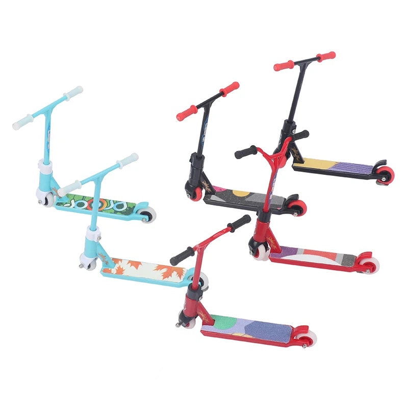 미니 스케이트보드 손가락 장난감, 손가락 스쿠터 모델, 스케이트보드 키트, 어린이용 인터랙티브 장난감, 인형 집 액세서리, 1 개