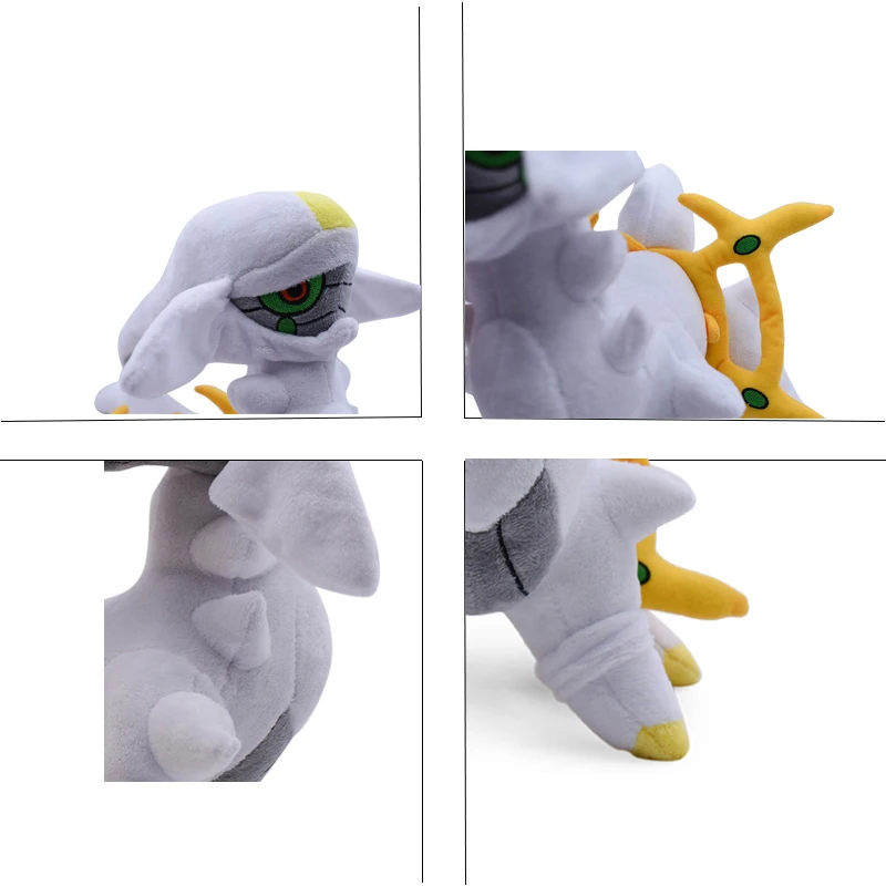 아르세우스 포켓몬 봉제 인형, 부드러운 동물, 인기 인형, 훌륭한 선물, 무료 배송