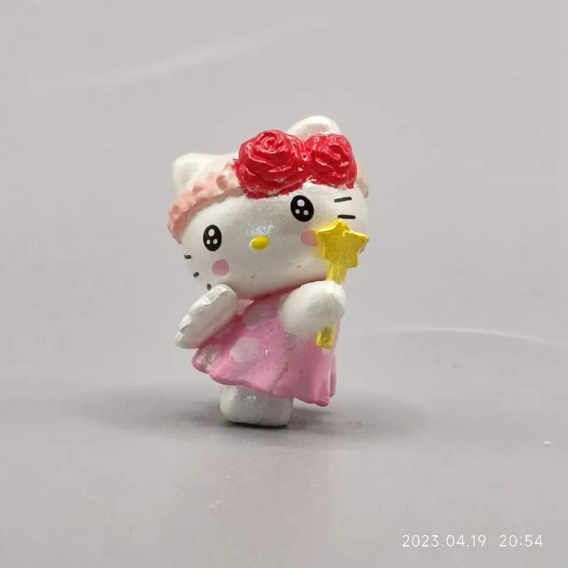 애니메이션 헬로 키티 귀여운 만화 미니 인형 전화 케이스, DIY 패치 소재 액세서리, 펜 헤드 장식 구멍 신발 장식, 신제품