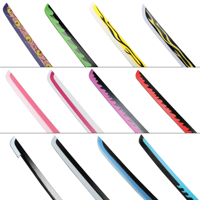 Kimetsu no Yaiba 오리지널 애니메이션 카타나 코스프레 무기, 악마 슬레이어 소드 제니츠 Kyoujurou Tanjiro 칼