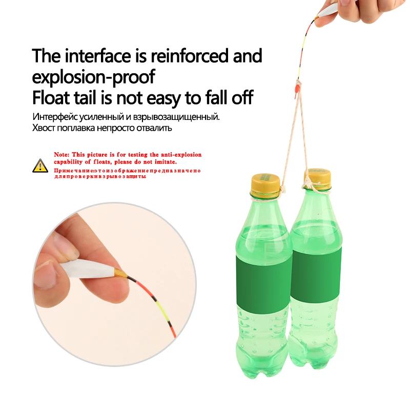 얕은 물 낚시 플로트 나노 바버, 플로트 튜브 3 개, 가방 낚시 후크 1 개, 민물 부표 낚시 태클 도구 3 개/로트