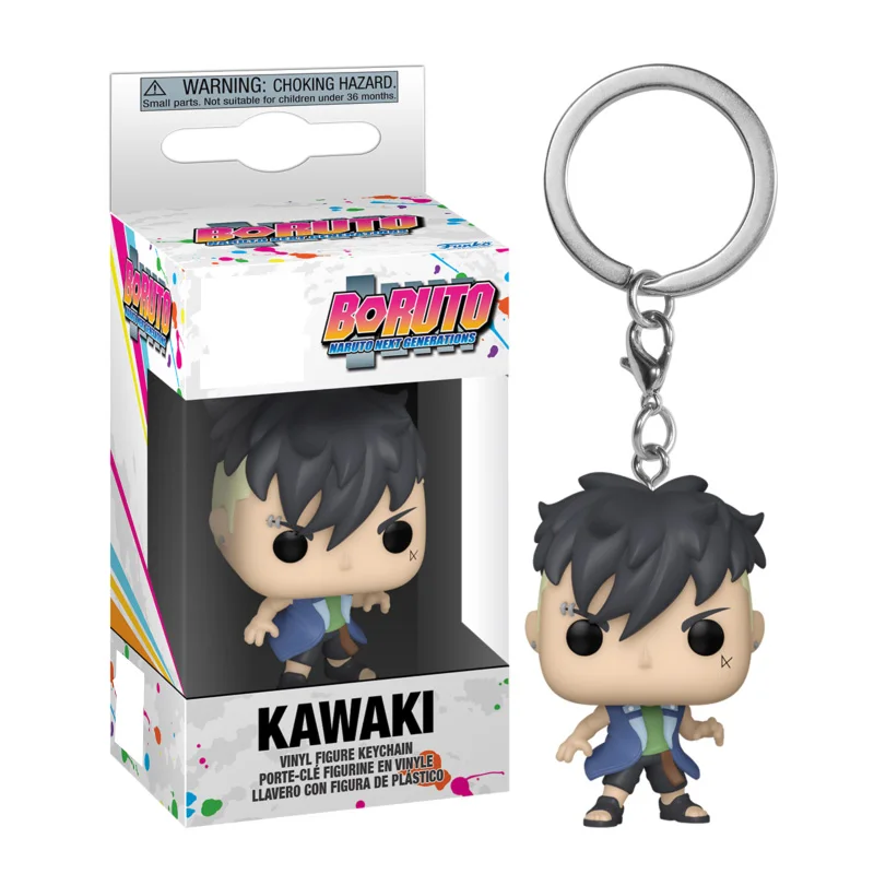 애니메이션 나루토 키체인, 보루토 우즈마키 카카시 사스케 쿠라마 카와이 피규어, 자동차 배낭 장식 펜던트, 장난감 팬 선물, 신제품