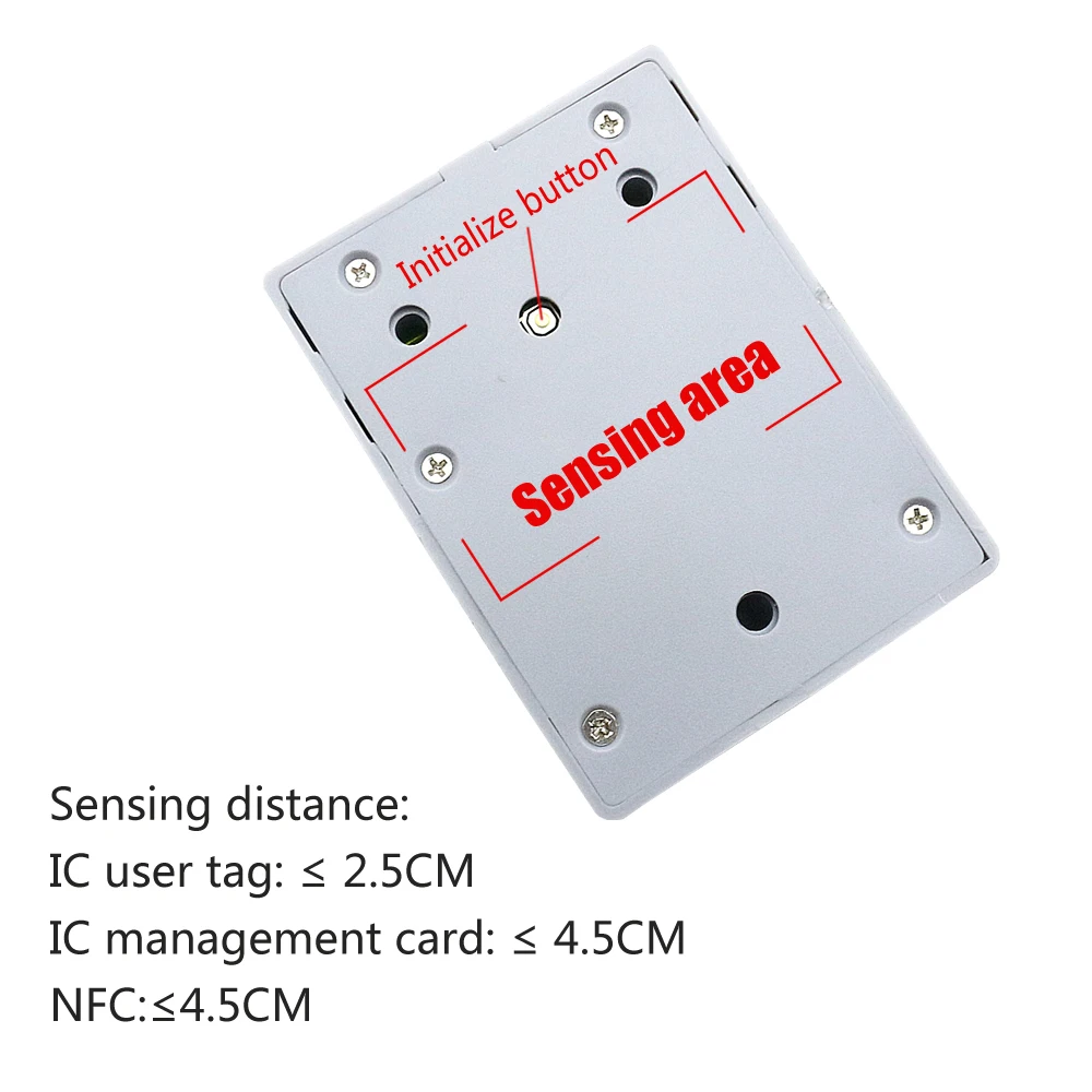 스마트 전자 잠금 모바일 NFC 유도 문짝 잠금, IC 카드 보이지 않는 서랍 잠금 캐비닛, 문짝 잠금 케이블 프리