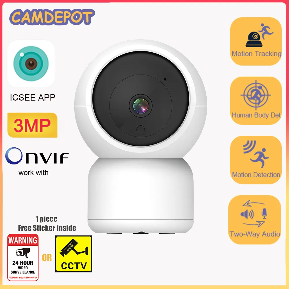 Camdepot IP 카메라 Onvif NVR 지역 경보, 2.4Ghz WiFi 카메라, AI 추적 휴머노이드 감지, 양방향 오디오, PTZ 베이비 모니터, ICSEE, 3MP title=Camdepot IP 카메라 Onvif NVR 지역 경보, 2.4Ghz WiFi 카메라, AI 추적 휴머노이드 감지, 양방향 오디오, PTZ 베이비 모니터, ICSEE, 3MP 