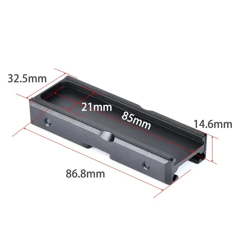 WADSN 조명 제어 시스템 LCS LCSMK1 Picatinny 스위치 마운트 PEQ 레이저 포인터 금속 마우스 테일 카드 슬롯 무기 액세서리