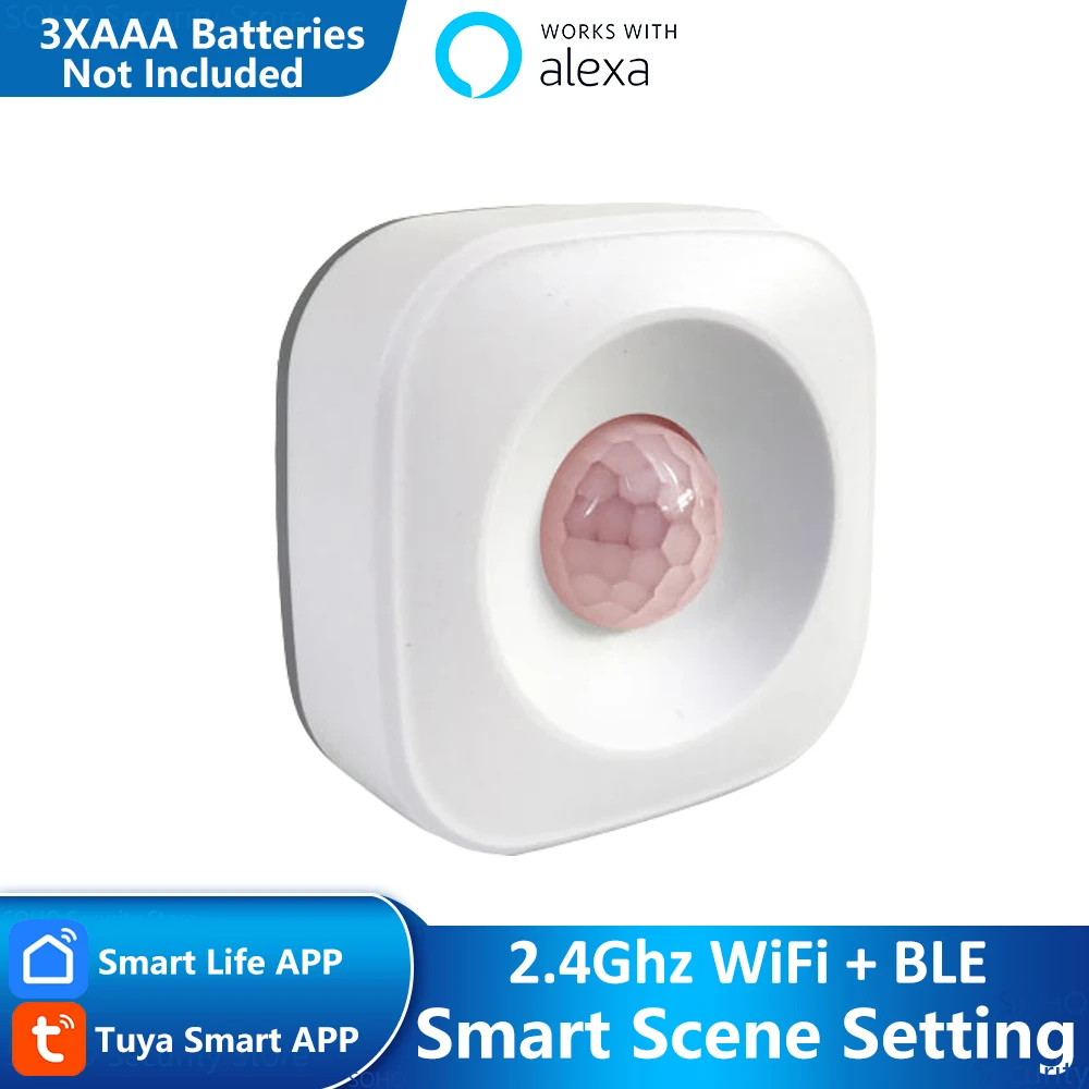 Tuya WIFI PIR 모션센서 モーションセンサー検出器の動きWIFIセンサーSmartLifeAPPワイヤレスホームセキュリティシステムはAlexaシナリオセットで動作します title=Tuya WIFI PIR 모션센서 モーションセンサー検出器の動きWIFIセンサーSmartLifeAPPワイヤレスホームセキュリティシステムはAlexaシナリオセットで動作します