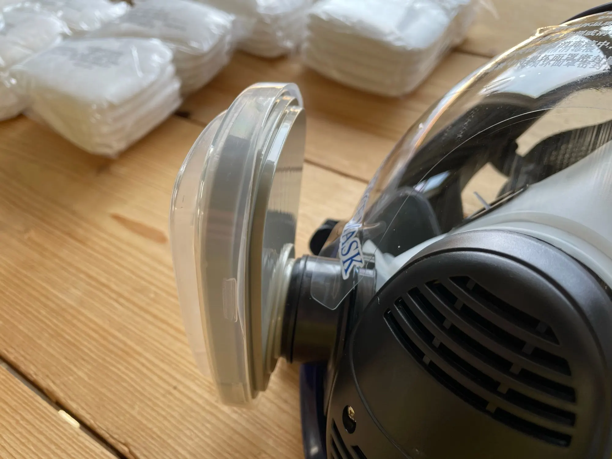 5N11 코튼 필터 503 어댑터 6001CN 필터 카트리지 교체 가능, 6200/7502/6800 마스크 액세서리, 페인팅 스프레이