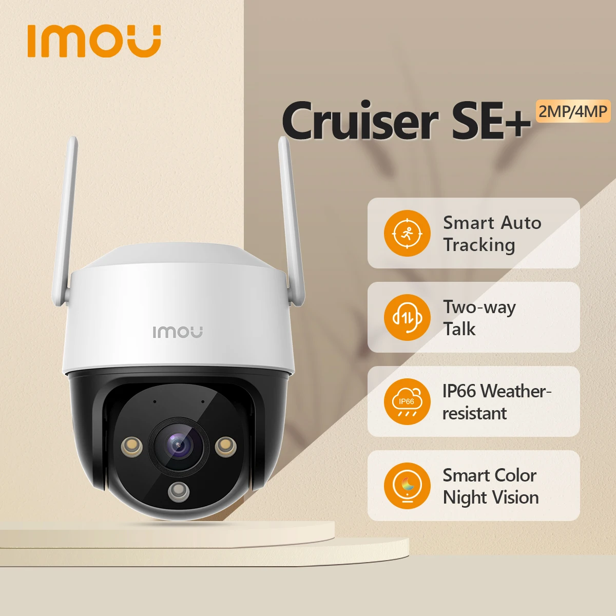 IMOU-크루저 SE + 2MP/4MP 야외 와이파이 카메라, IP66 방수 카메라, 8X 디지털 줌, 야간 투시경, AI 휴먼 탐지 카메라 title=IMOU-크루저 SE + 2MP/4MP 야외 와이파이 카메라, IP66 방수 카메라, 8X 디지털 줌, 야간 투시경, AI 휴먼 탐지 카메라 