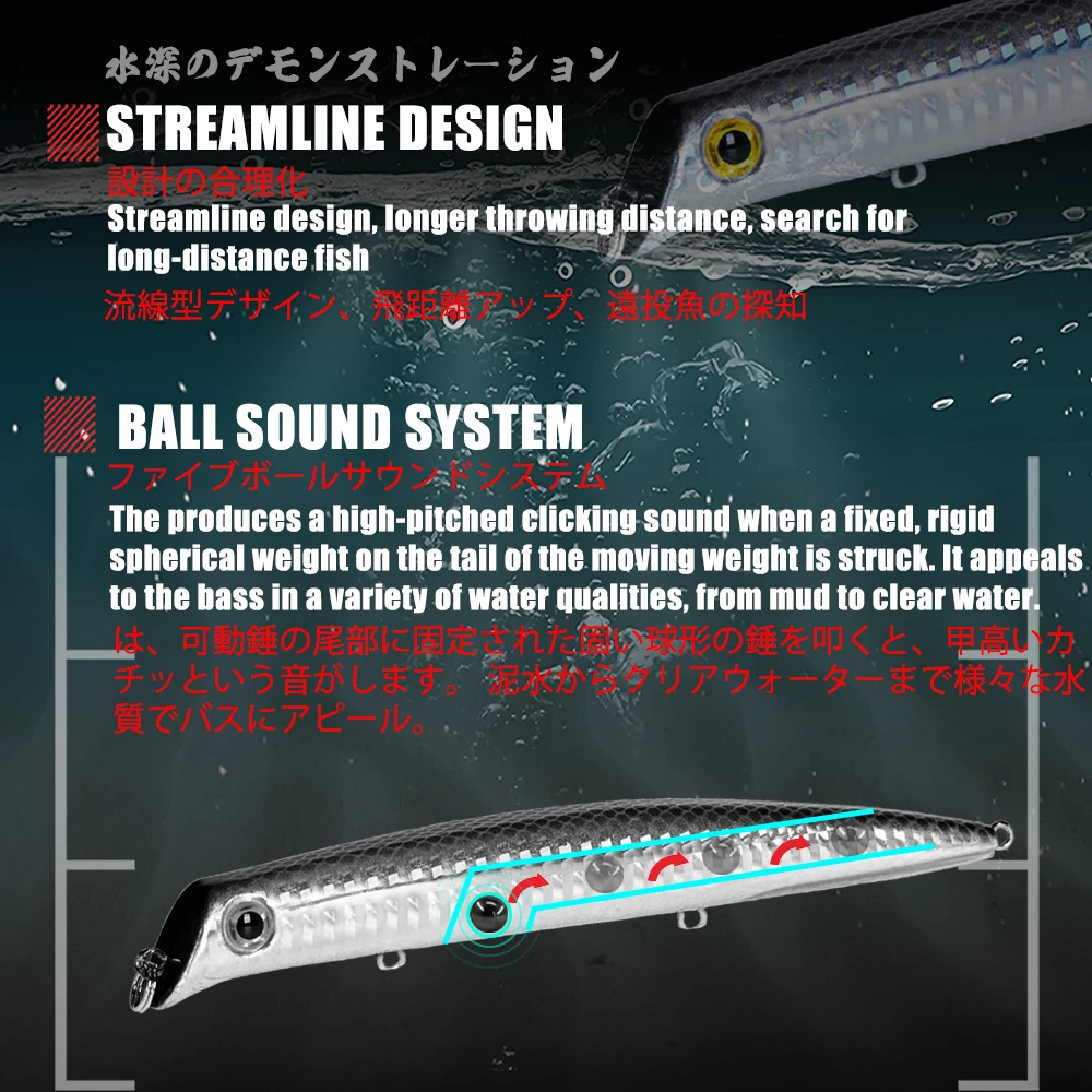 신제품 인공 미끼 2023 계량 17g 12cm, Topwater Wobbler 액세서리 플로팅 워 블러 물고기 태클