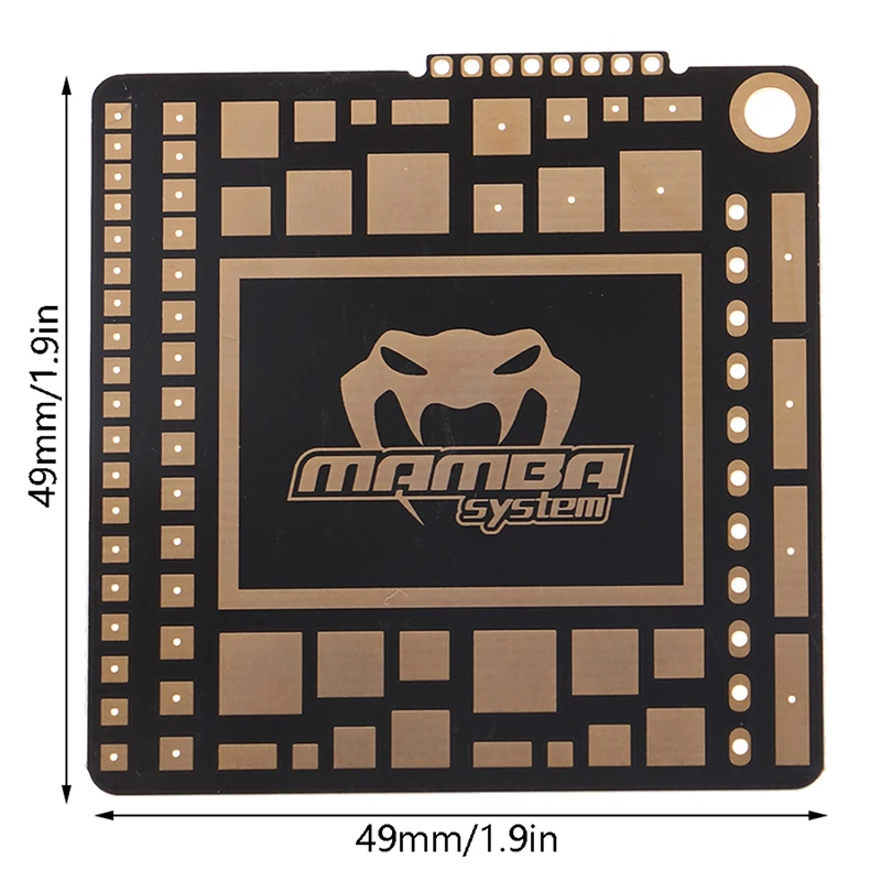 DIATONE-MAMBA 납땜 연습 보드 49X49X1.6mm, FPV 초보자용, 새로운 파일럿, 납땜 수준 향상, DIY 부품, 신제품