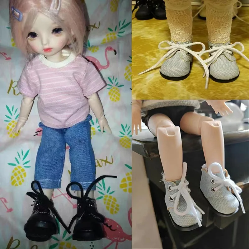 30cm 공주 신발 1/6 Bjd 구체관절 인형 신발 4 ~ 4.5cm, 풋 웨어 액세서리 여아용 어린이 장난감 선물