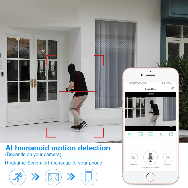 Smar-슈퍼 미니 NVR 8CH 3MP 5MP H.265 무선 네트워크 비디오 레코더, IP 카메라 지원 얼굴 감지 이메일 Alart XMEYE