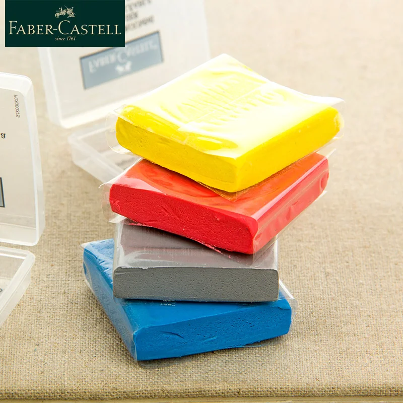 Faber-Castell 소프트 아트 지우개, 플라스틱 고무, 하이라이트 주무르기, 아트 피오팅 디자인, 스케치 지우개 문구