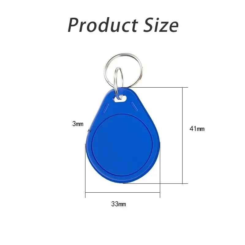 변경 가능한 출석 관리 UID 복제 키체인 태그, RFID UID 토큰 복사 키콥스, Mif 1k S50 쓰기 가능, 13.56Mhz, 5 PCs, 10 PCs, 20PCs