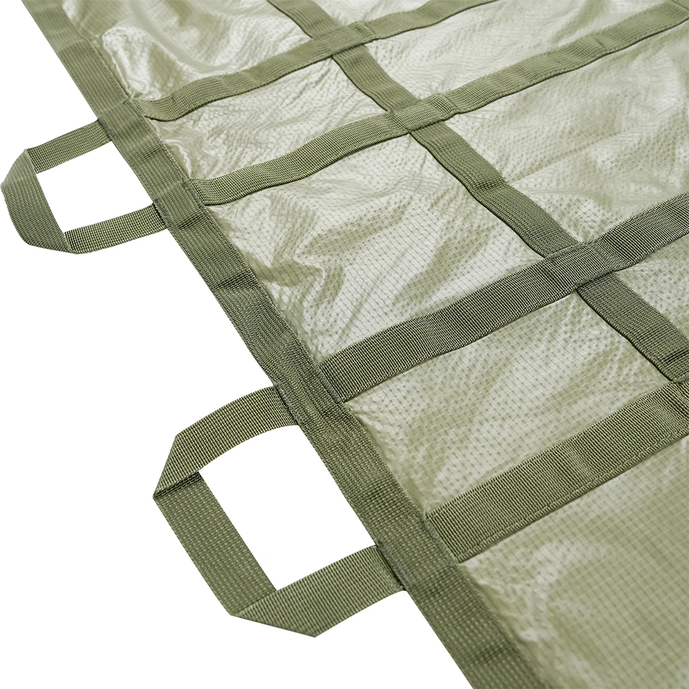 RHINO RESCUE 다용도 일회용 쓰레기, 간단한 휴대용 들것, 구조 필수품, 빠른 비상 쓰레기