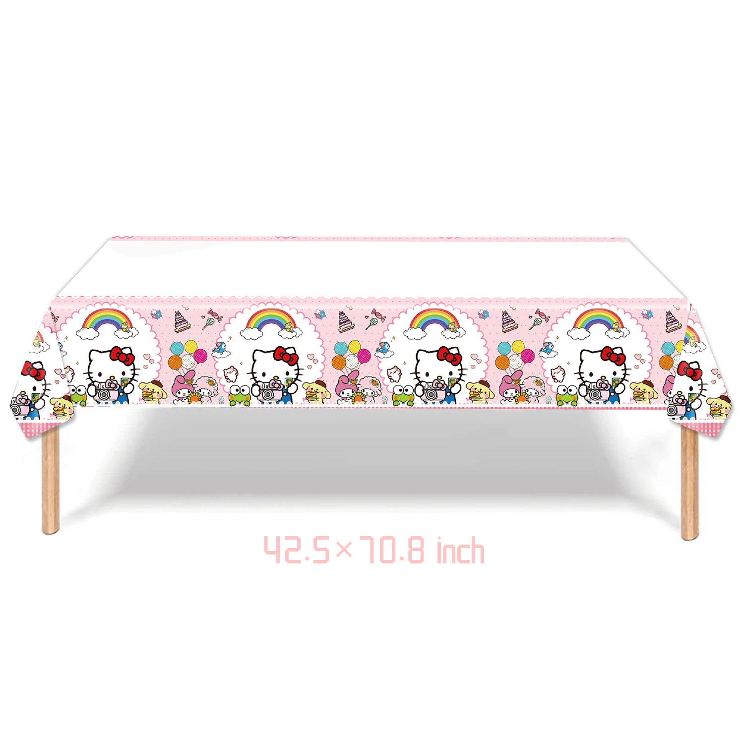 헬로 키티 식탁보, 생일 장식, 만화 카와이 식탁보, 쿠로미이 고양이 베이비 샤워, 여아 선물, 파티 용품