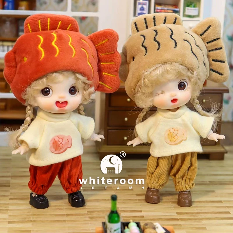 Ob11 Bjd 인형 액세서리, Obitsu 11 옷 인형, 여아 남아용 장난감, 아기 카와이 애니메이션 장난감, 무료 배송 아이템, 파자마 미니어처
