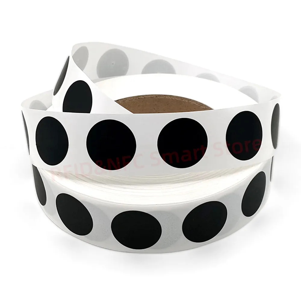 NFC 태그 RFID NFC Nt/ag215 13.56MHz 블랙 스티커, NFC 215 TagMo 접착 라벨, 25mm 504 바이트, NFC 개인 자동화 NFC 215 title=NFC 태그 RFID NFC Nt/ag215 13.56MHz 블랙 스티커, NFC 215 TagMo 접착 라벨, 25mm 504 바이트, NFC 개인 자동화 NFC 215