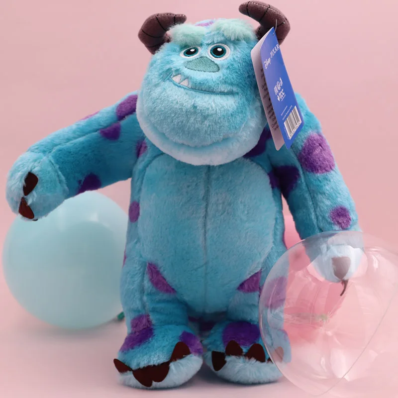 23/30cm Kawaii Sulley 디즈니 괴물 Inc 봉제 귀여운 픽사 인형 애니메이션 동물 소년 생일 선물 여자 친구