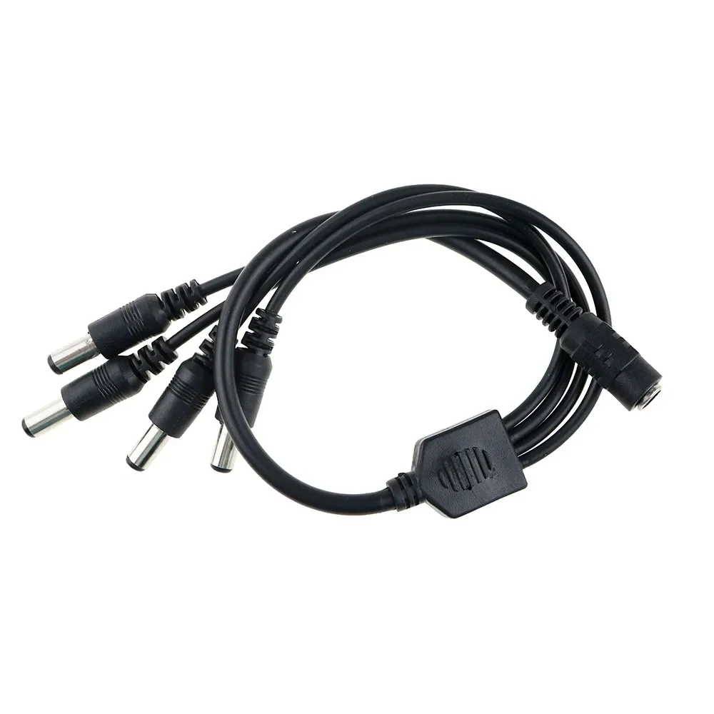 보안 CCTV 카메라 및 LED 스트립용 DC 전원 잭, 1 암-2,3,4,5,6,8 수 플러그 분배기 어댑터, 5.5x2.1mm
