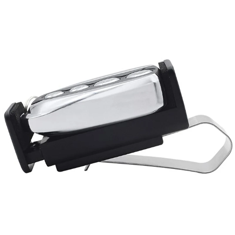 자동차 선 바이저 클립 거치대, 47-68mm 게이트 리모컨, 차고 문짝 제어, 자동차 키체인 장벽, 범용 오프너 액세서리