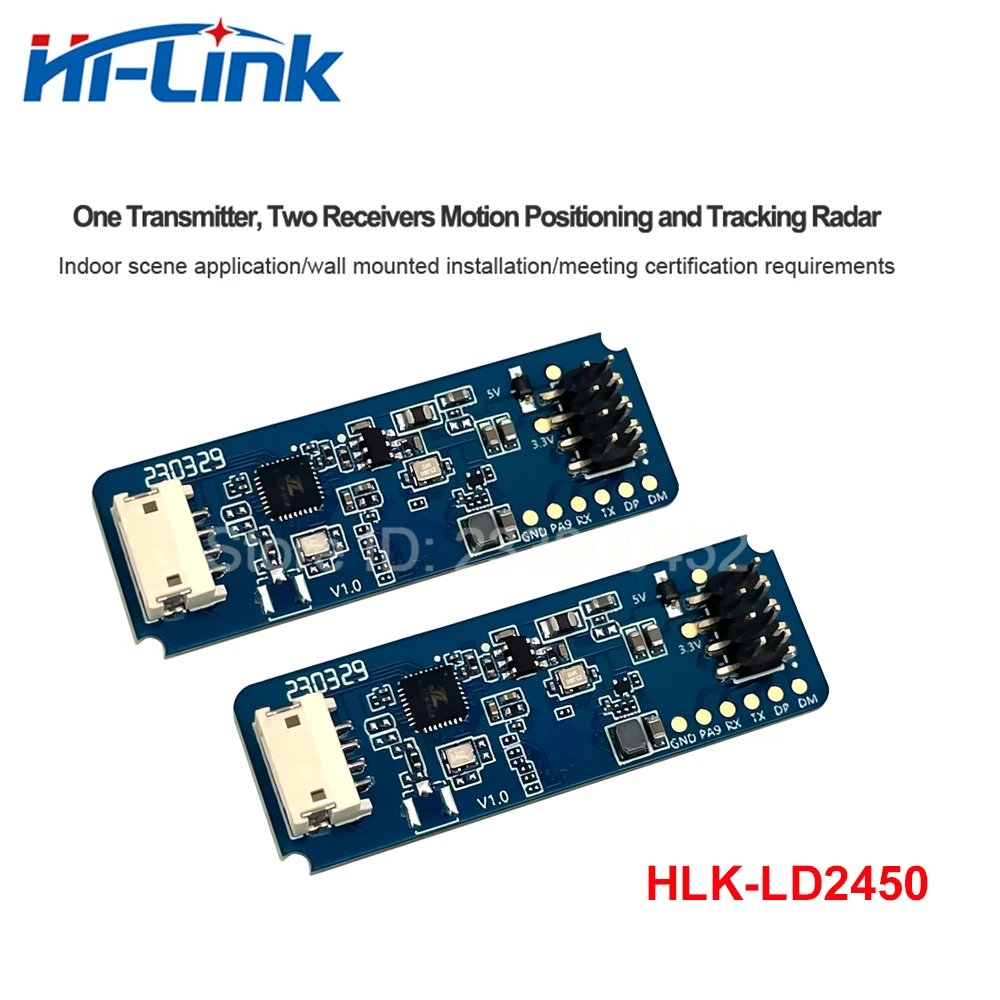 HLK-LD2450 FMCW mmWave 레이더 센서, 인체 위치 추적 감지 범위 모션 모듈, 24G title=HLK-LD2450 FMCW mmWave 레이더 센서, 인체 위치 추적 감지 범위 모션 모듈, 24G 