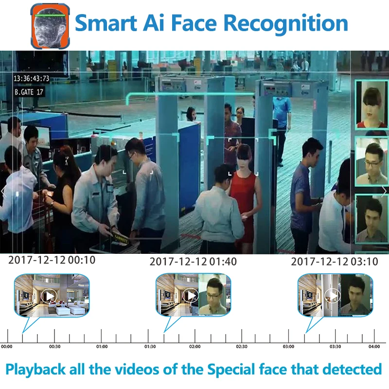 POE IP 카메라, ONVIF 오디오 레코드 CCTV 카메라, 야외 홈 보안 비디오, 얼굴 인식 XMEYE, 4K, 8MP, 4MP, 5MP, 방수 IP66