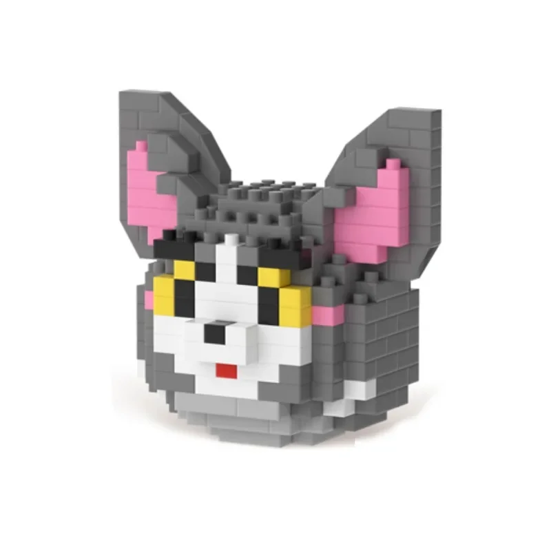 디즈니 스티치 LinaBell 헬로 키티 산리오 빌딩 블록, 다모 에그 만화 피규어 벽돌, 어린이 조립 장난감 모델 선물