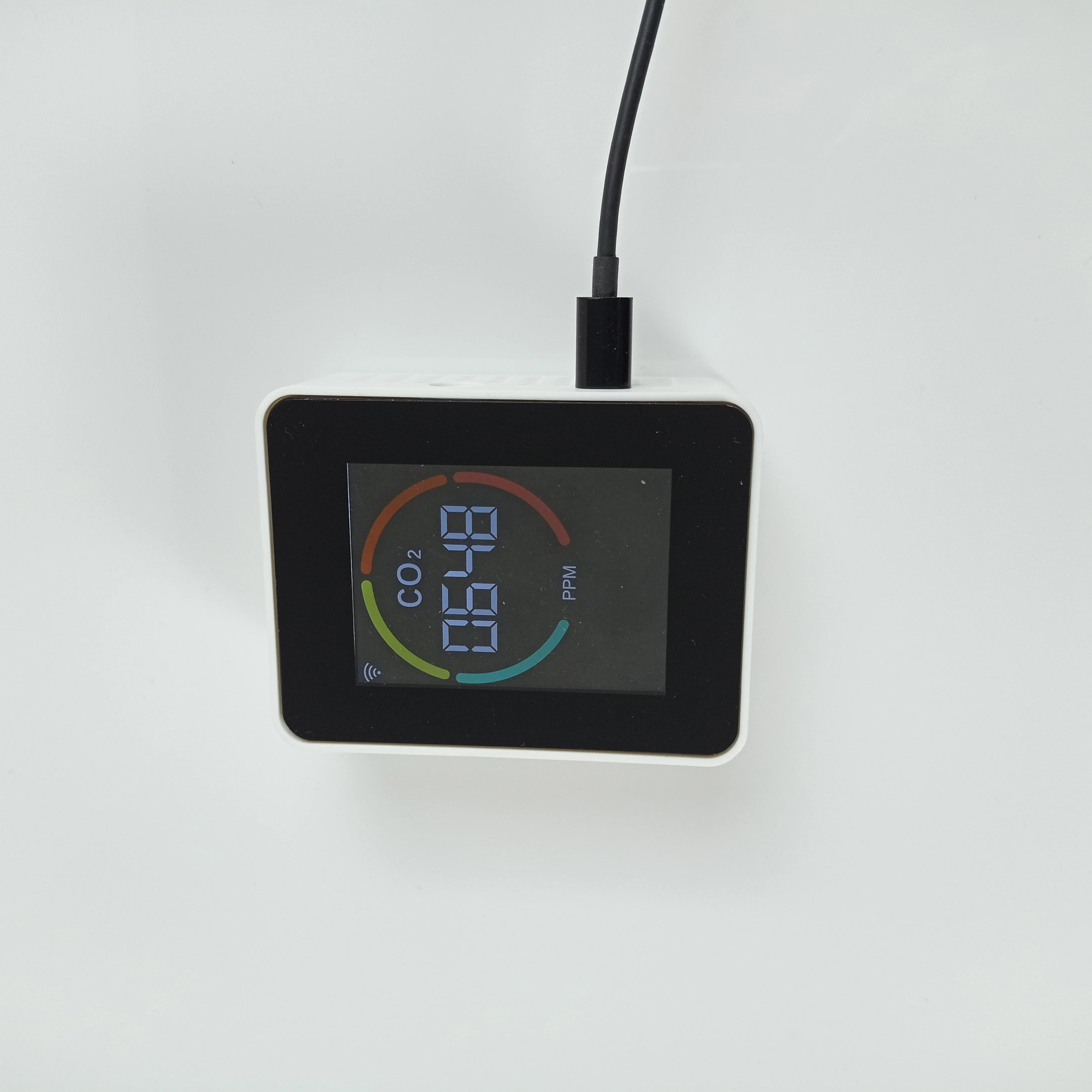 WIFI/Zigbee Tuya 스마트 CO2 센서 NDIR 이산화탄소 감지기, 고정밀 LCD 디스플레이 스마트 라이프 앱 홈