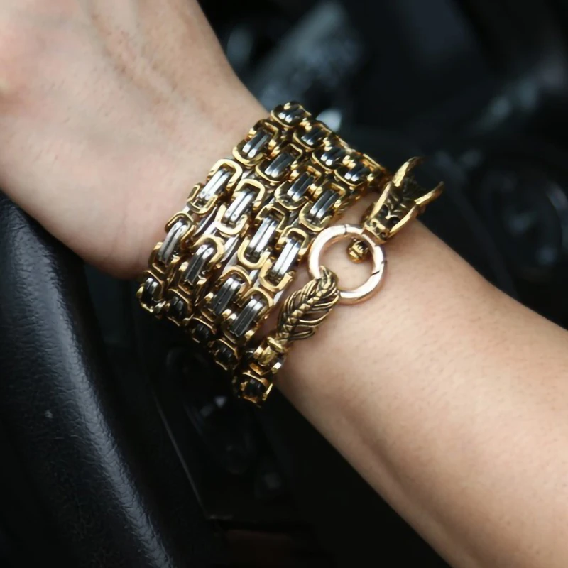 드래곤 릿지 디펜스 전술 강철 체인 부처님 구슬, 자기 방어 손 팔찌 목걸이, 야외 도구, 자기 보호 생존