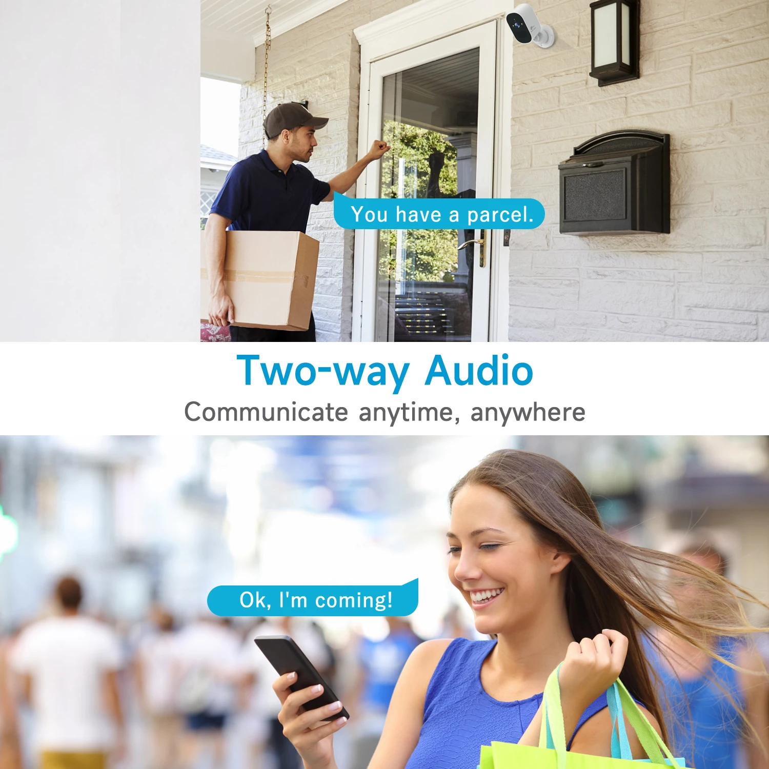 XVIM 5MP 보안 보호 감시 카메라 4MP 실외 IR 야간 투시경 모션 감지 보안 홈 Wi-Fi HD IP 카메라