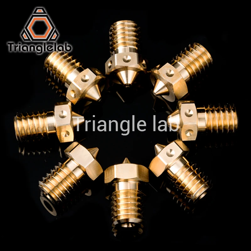 Trianglelab BRASS V6 깍지, 3D 프린터 핫엔드, TD6 DDE CHC 키트 v6 핫엔드 압출기 프루사 i3 mk3 용 3D 프린터 깍지