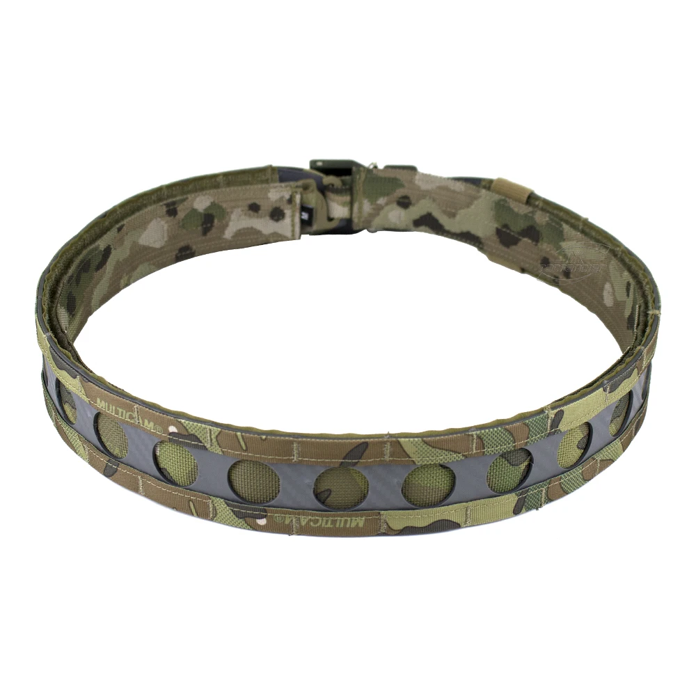 FC 전술 들소 벨트 퀵 릴리스 금속 버클 G 후크 내부 벨트 후크 및 루프 어태치먼트, 사냥 장비 액세서리