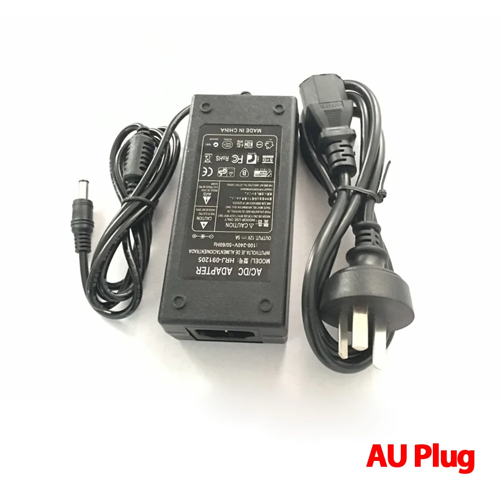 AHCBIVN CCTV 카메라용 AC 어댑터 전원 공급 장치 박스, 12V 5A, 4 포트