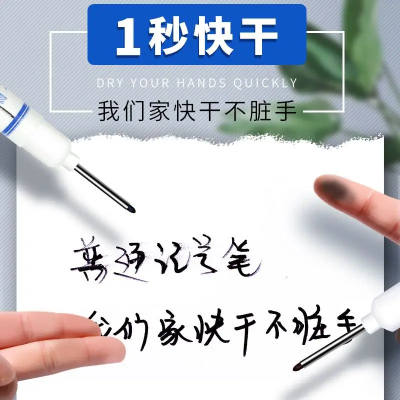 8/5pcs 30/20mm 헤드 팁 영구 마커 나무 Brushwork 깊은 입 세라믹 타일 마커 펜 연장 펀칭