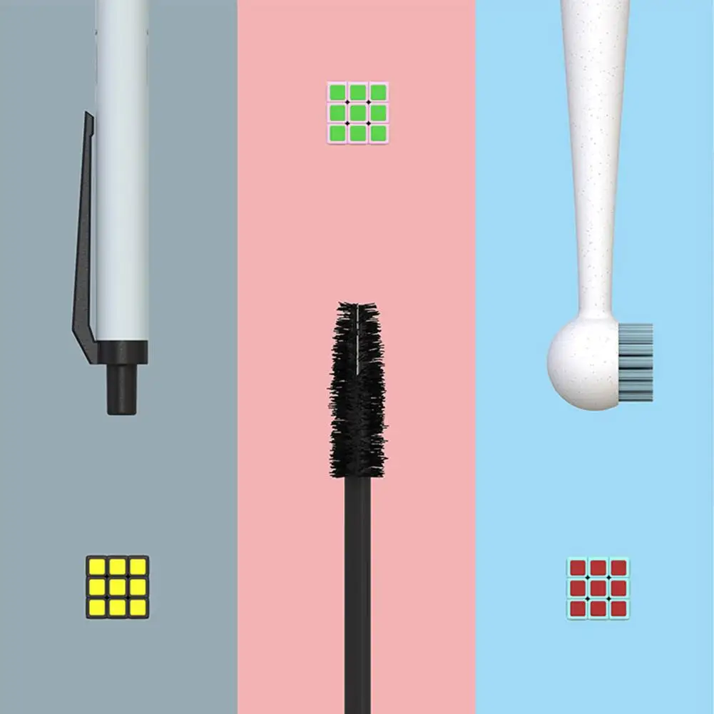 창의적인 부드러운 소형 미니 매직 큐브, 재미있는 교육용 장난감, 어린이 선물, 드롭 배송, 3x3x3, 1cm