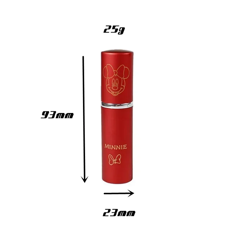 디즈니 미키 마우스 리필 가능 병, 만화 향수 무화기, 미니 휴대용 빈 스프레이 병, 소녀 여행 용품, 10ml